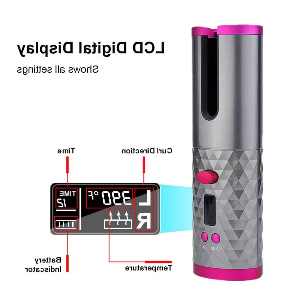 Cordless Automatic Hair Curler wireless styling tool