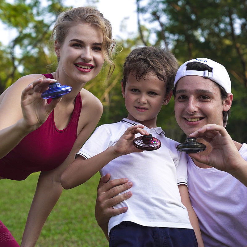 Flying Gyro Toy interactive indoor play