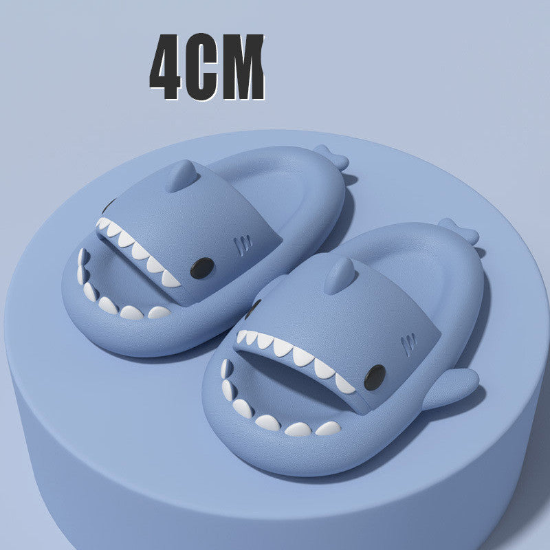 Funny cartoon shark slippers for women and men