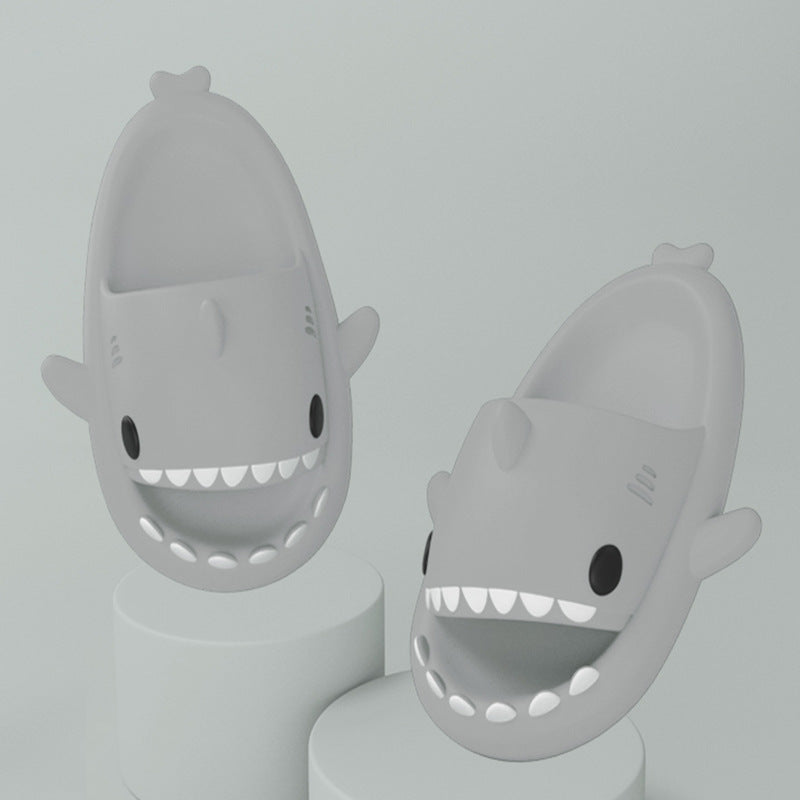 Cartoon shark slippers for women and men