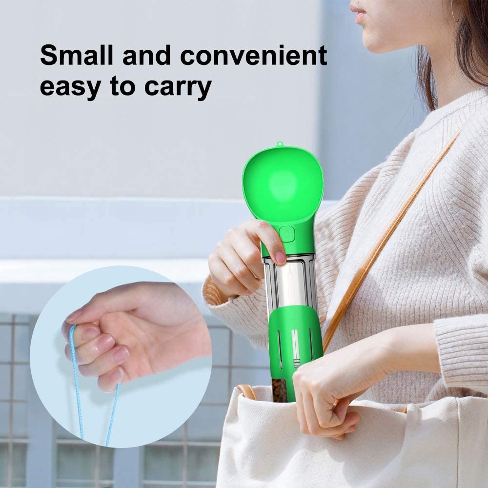 Portable dog water bottle for everyday walks