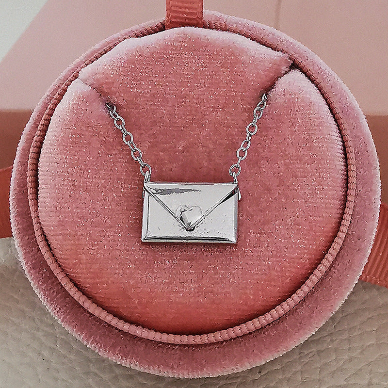 Love Letter Necklace romantic envelope design
