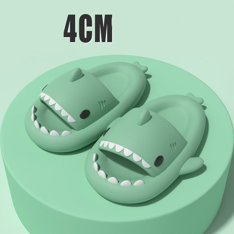 Funny cartoon shark slippers for women and men