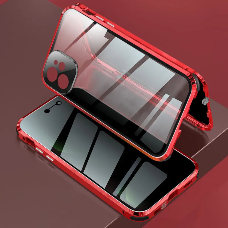 Privacy Screen for iPhone 14 Pro Max in red