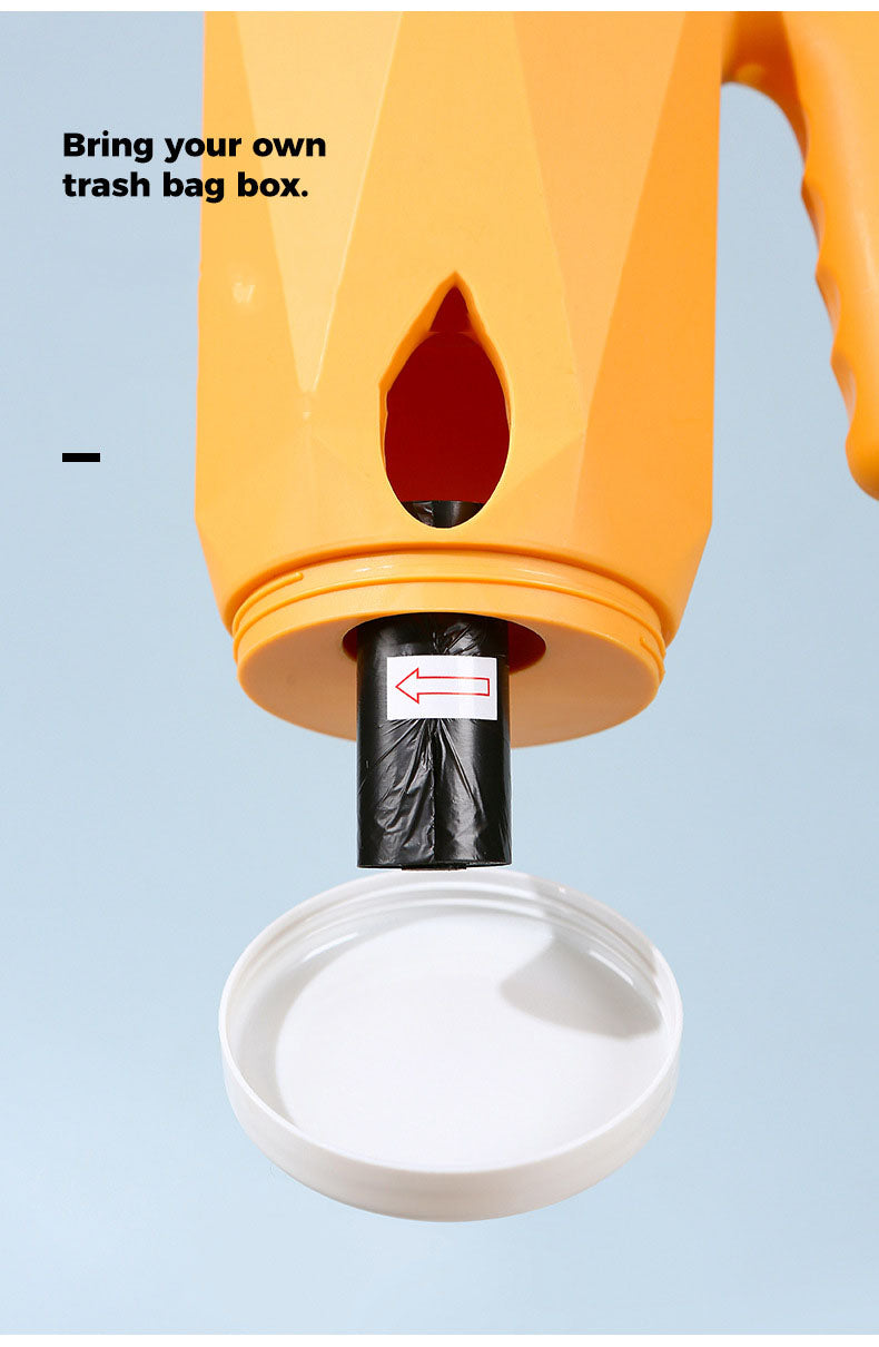 Cat litter box scoop with practical easy-clean design
