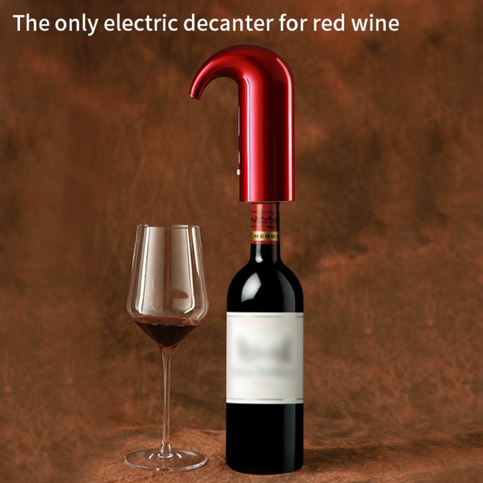 Wine pump for convenient bottle serving