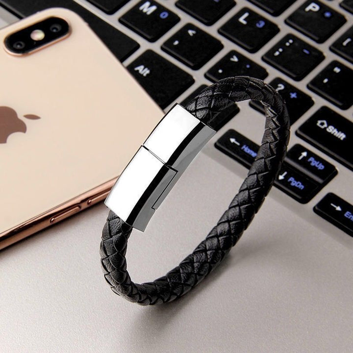 Charging bracelet in black