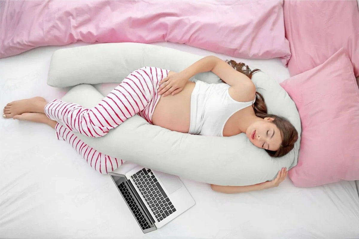 Sleep Therapy Pillow white pregnancy pillow