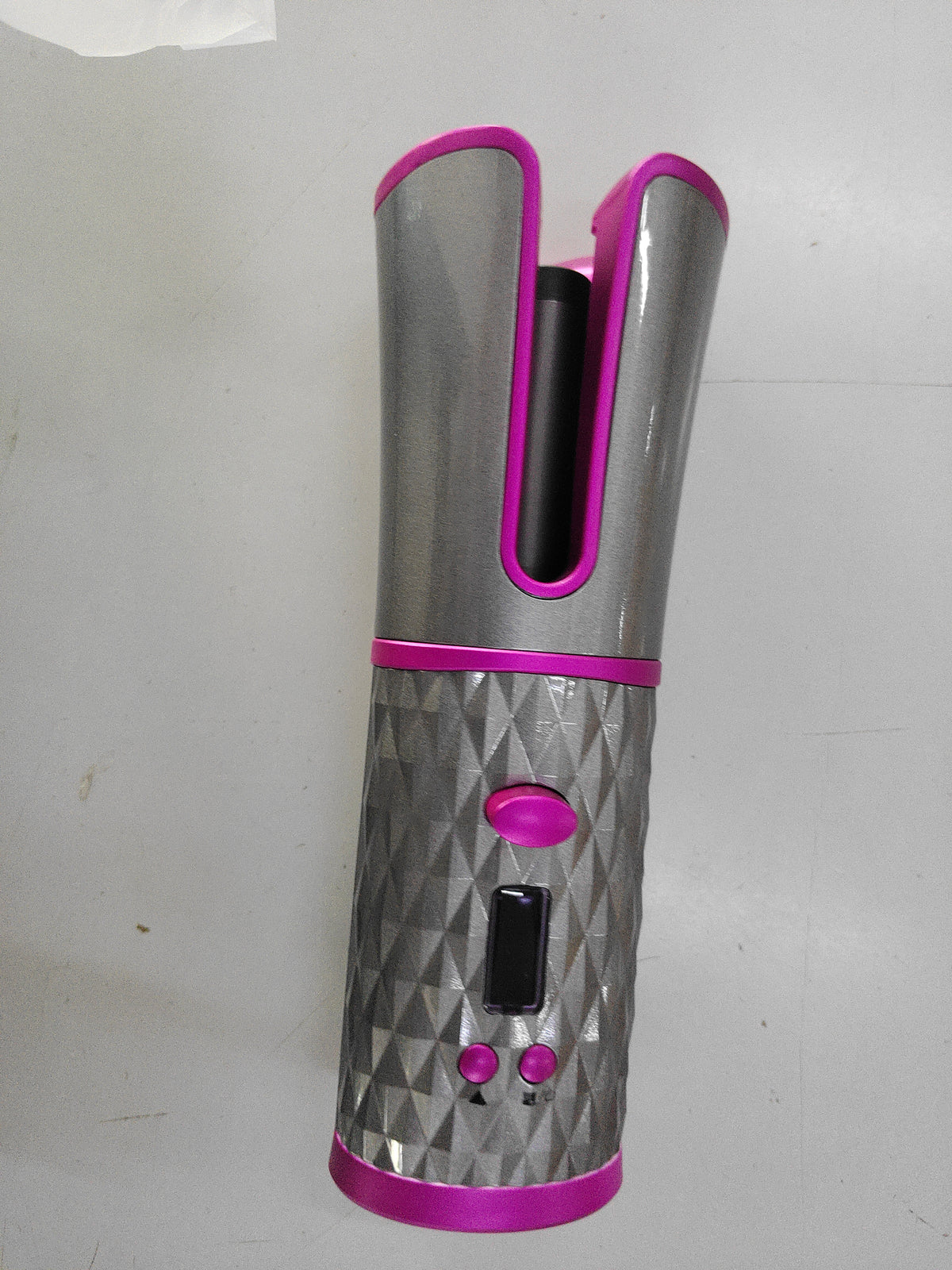 Cordless automatic hair curler with rechargeable battery