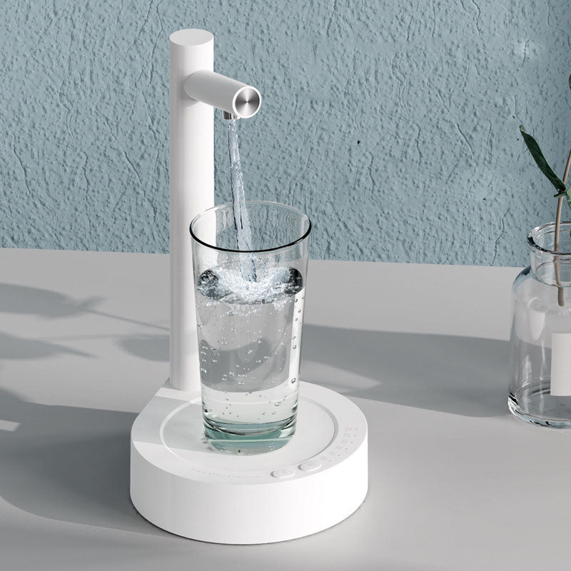 Electric Water Bottle Dispenser white