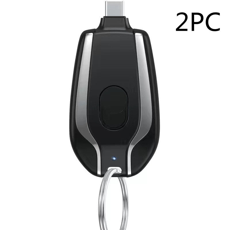 Keychain Power Bank black