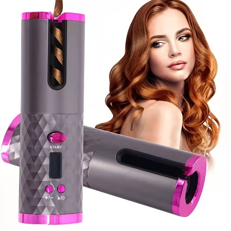 Portable hair curler for creating curls