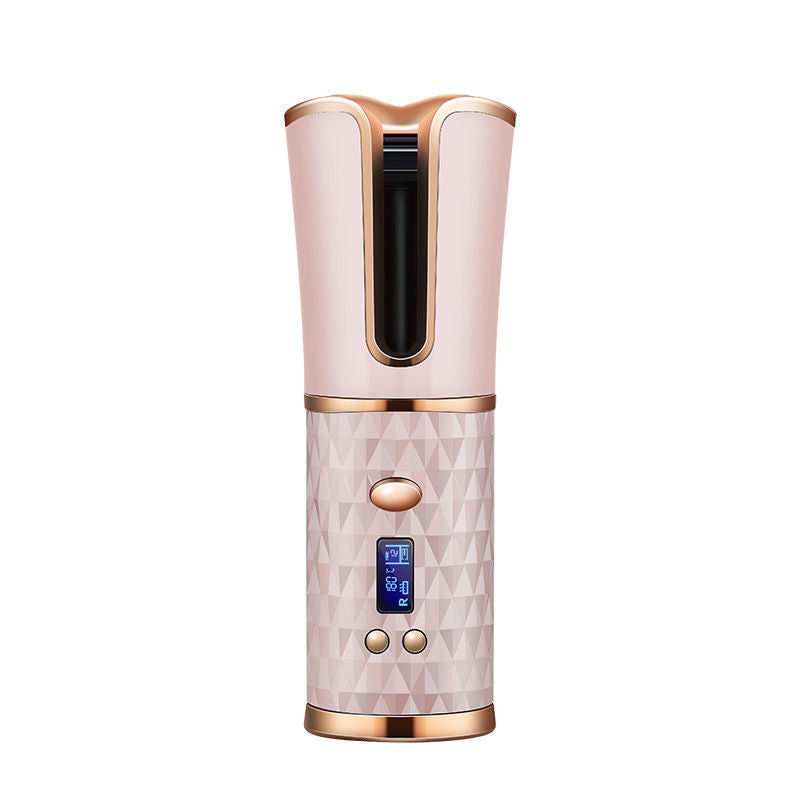 Cordless Automatic Hair Curler wireless design