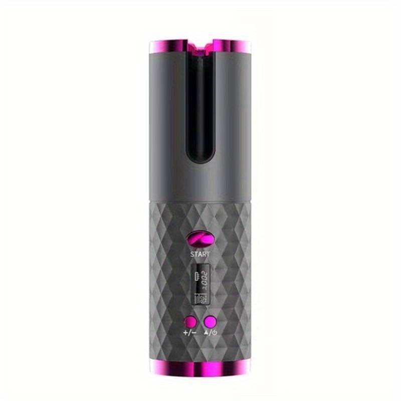 Portable hair curler with compact styling design