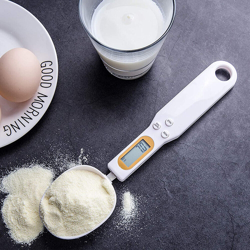 LCD Digital Kitchen Scale Spoon with stainless steel spoon