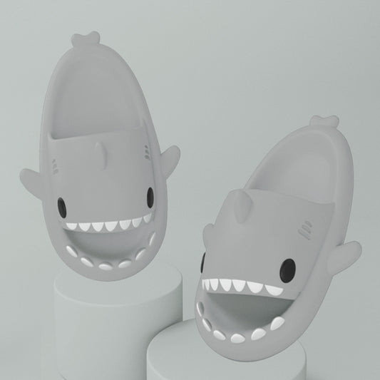 Cartoon shark slippers for women and men