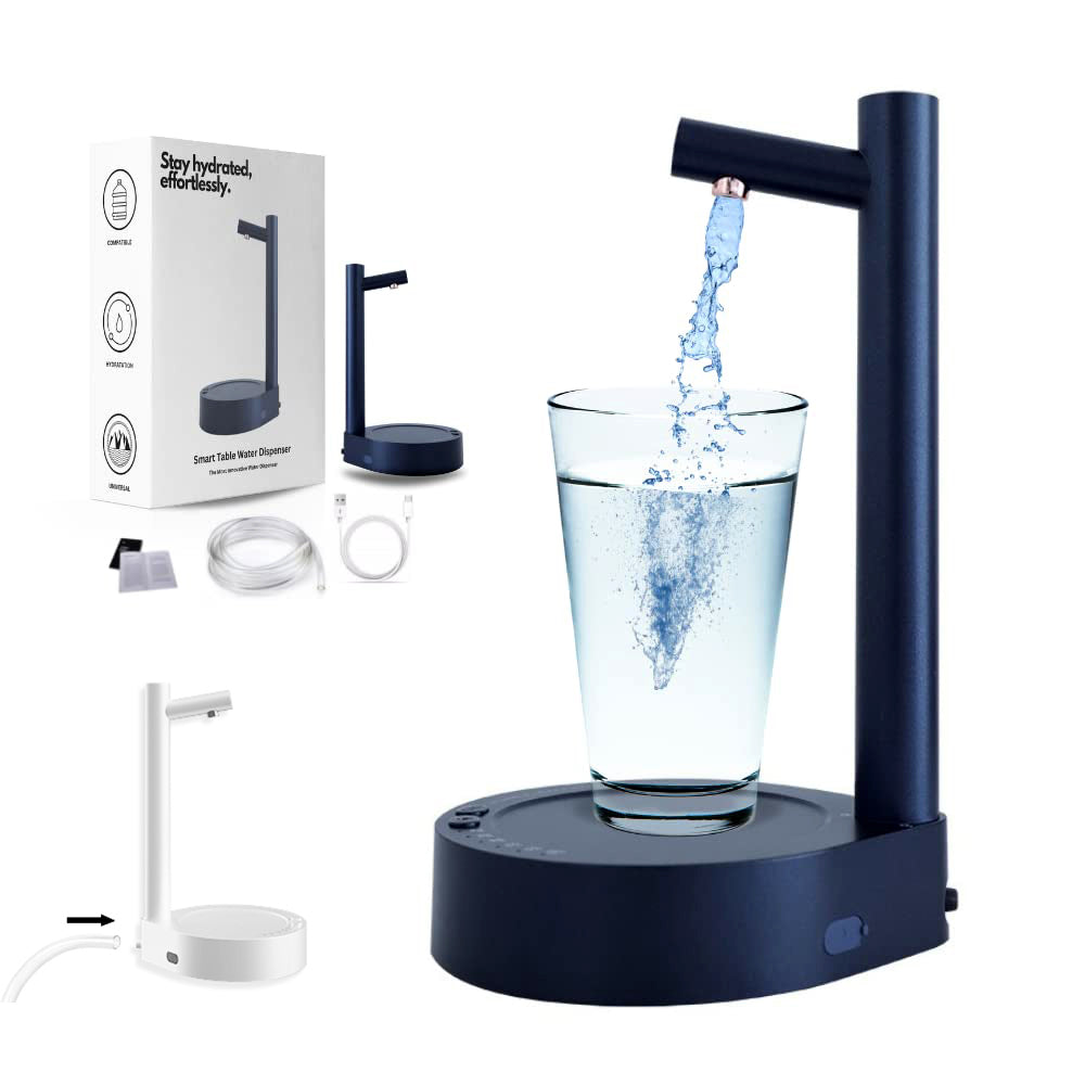 Electric Water Bottle Dispenser blue
