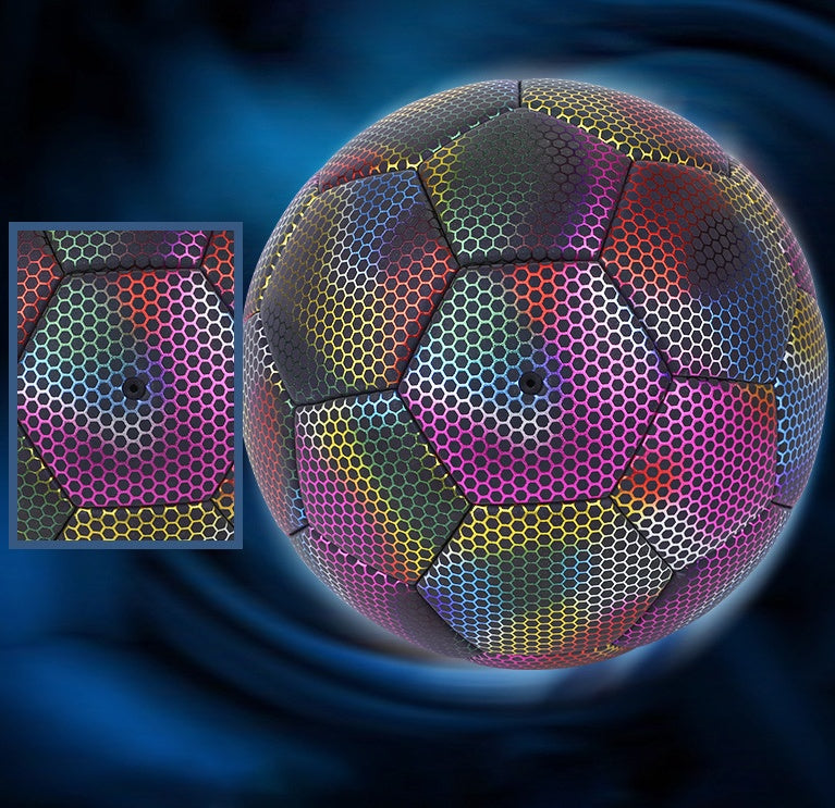 Reflective Luminous Football soccer ball
