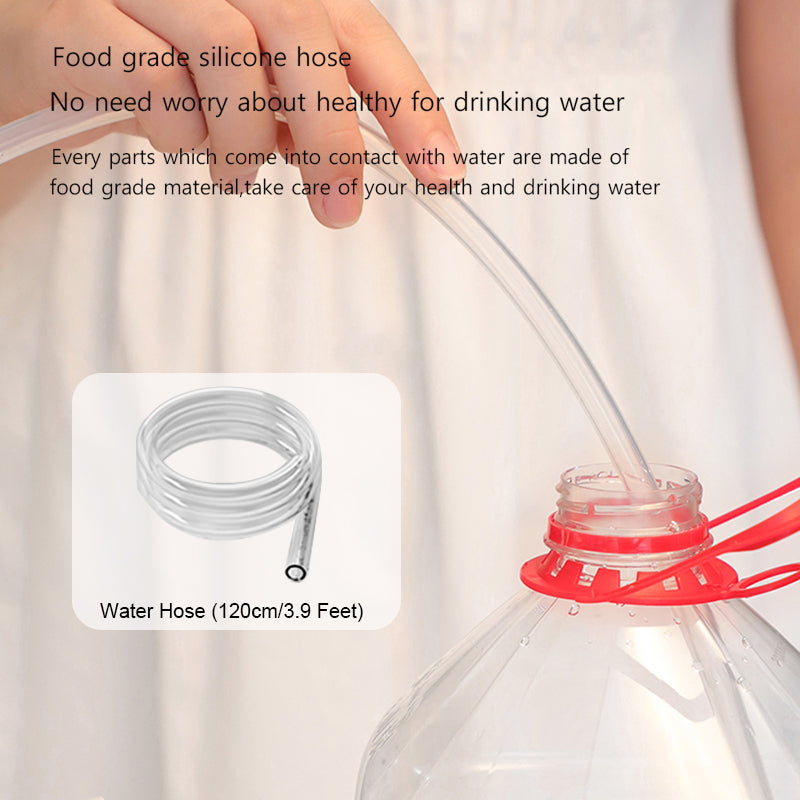Electric Water Bottle Dispenser white