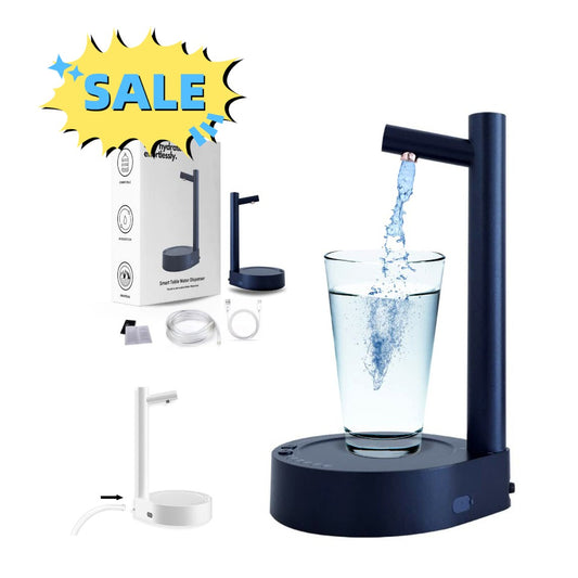 Electric Water Bottle Dispenser white